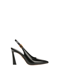 Callie Leather Slingback Pump