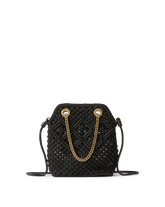 Small Veronica Beard Macramé Slouch Bag