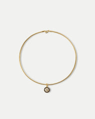 Gold Snake Chain Pendant Necklace