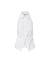 Regina Sleeveless Button-Down Shirt