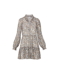 Charles Silk Mini Dress