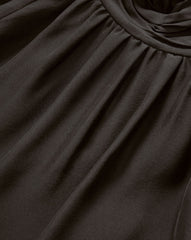 Alyssa Silk Turtleneck Blouse