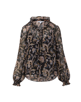 Hickory Paisley Blouse