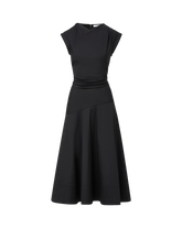 Lisette Cotton Poplin Midi Dress