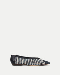 Bancroft Woven Leather Flat