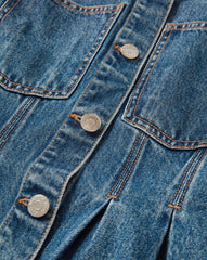 Zahara Peplum Denim Jacket