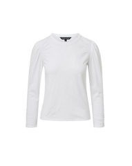 Bouvet Smocked-Shoulder T-Shirt