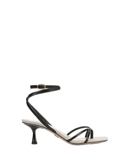 Caterina Leather Ankle-Wrap Sandal