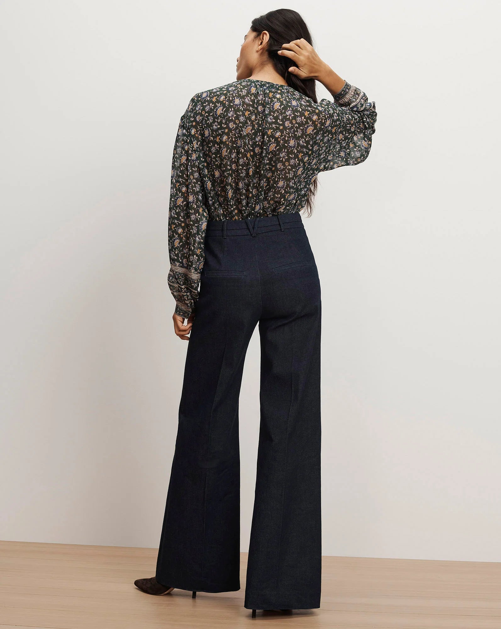 Crue Wide-Leg Denim Pant