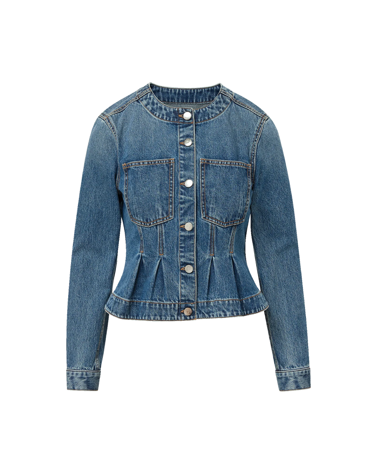 Zahara Peplum Denim Jacket