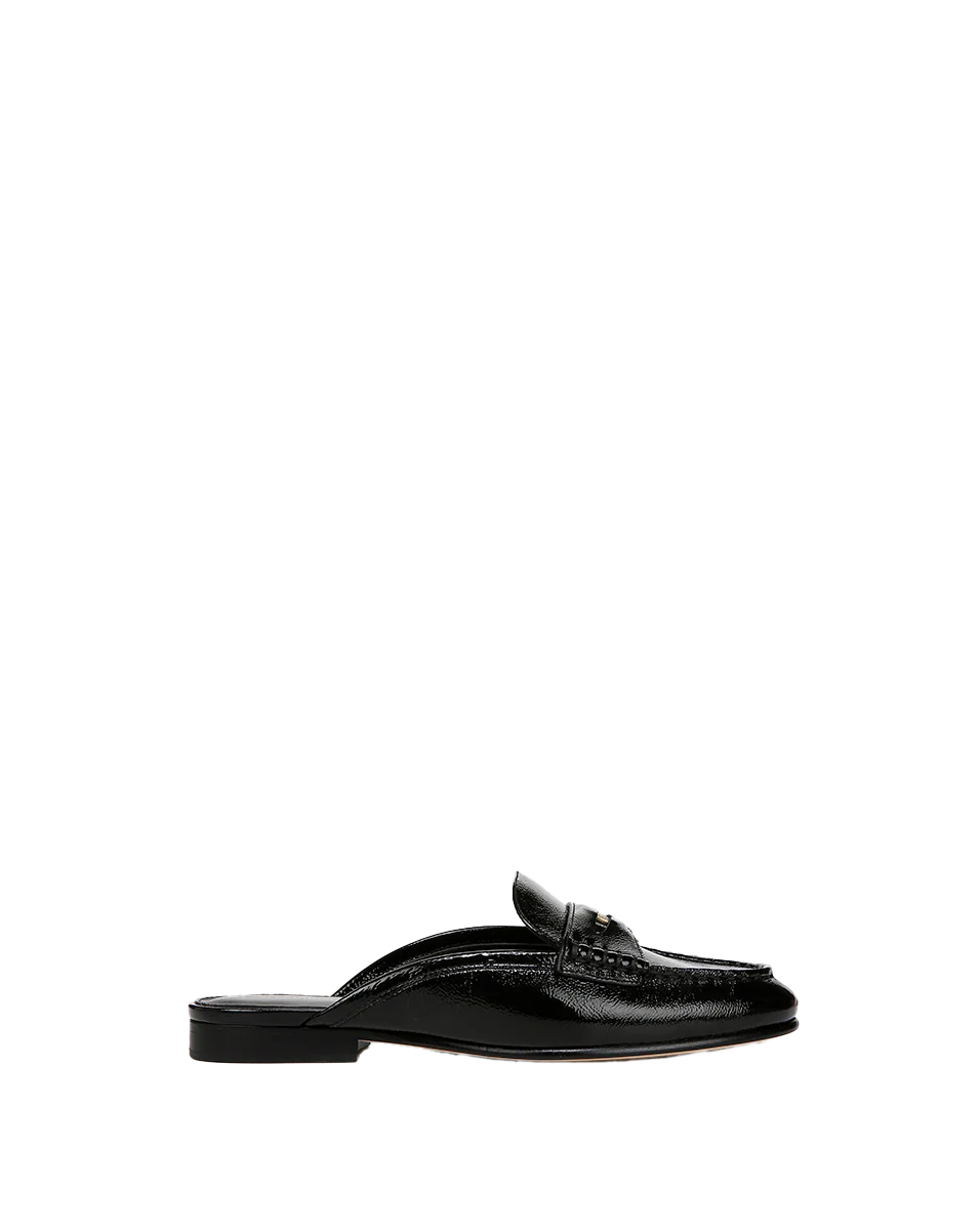 Penny Leather Mule