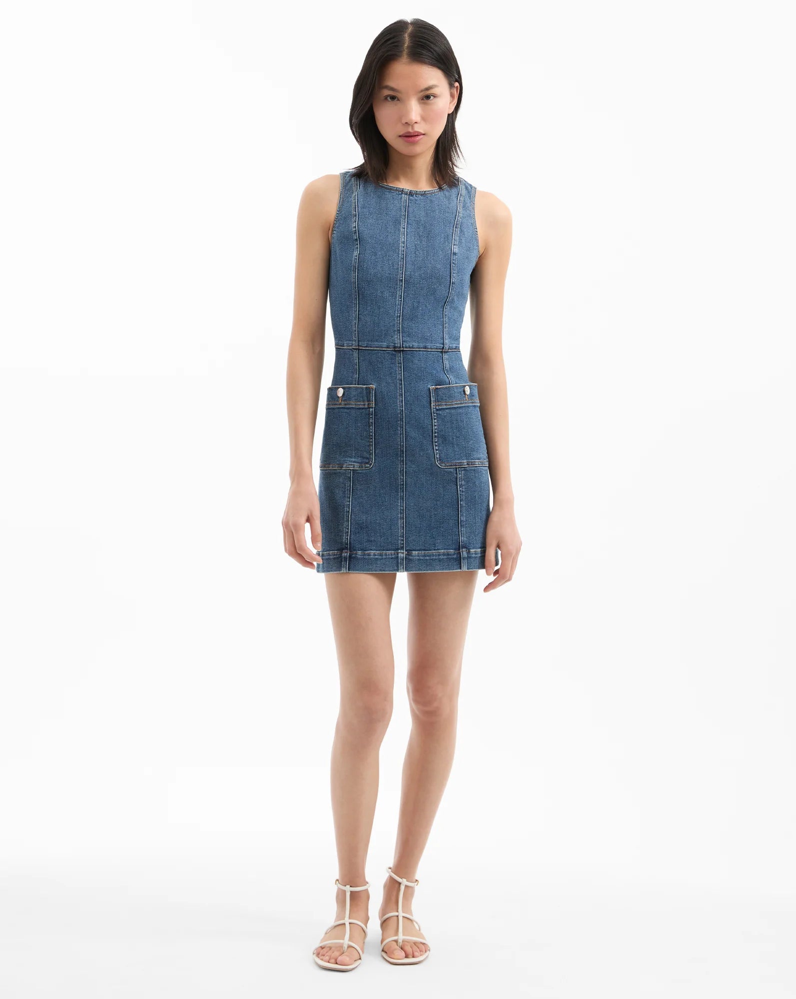 Zaire Denim Mini Dress