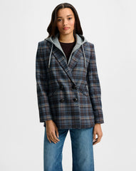 Oria Plaid Dickey Jacket