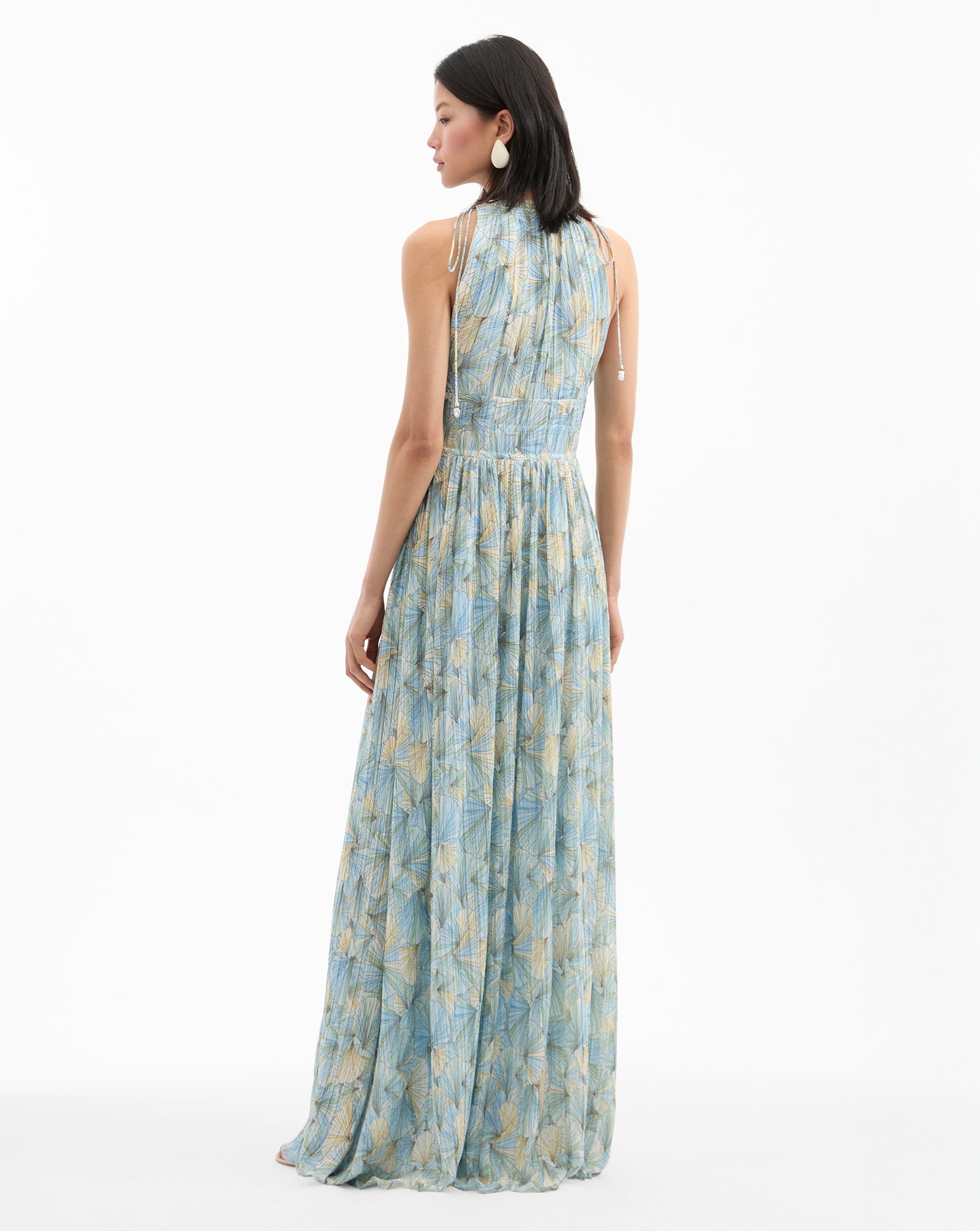 Yardley Pleated Maxi Dress
