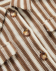 Bouvier Knit Button-Down Shirt