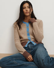 Ibra Merino Wool-Blend Cardigan