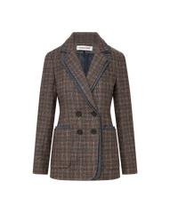 Hedi Plaid Dickey Jacket