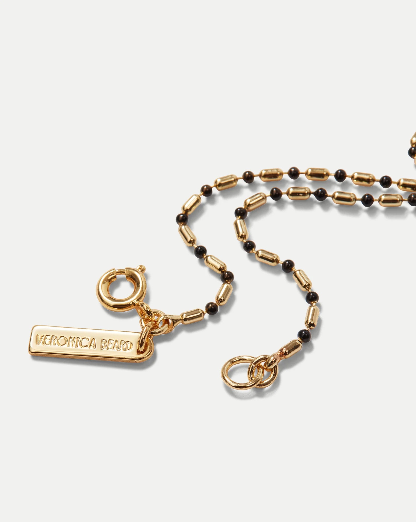 Enamel Bead Chain Necklace