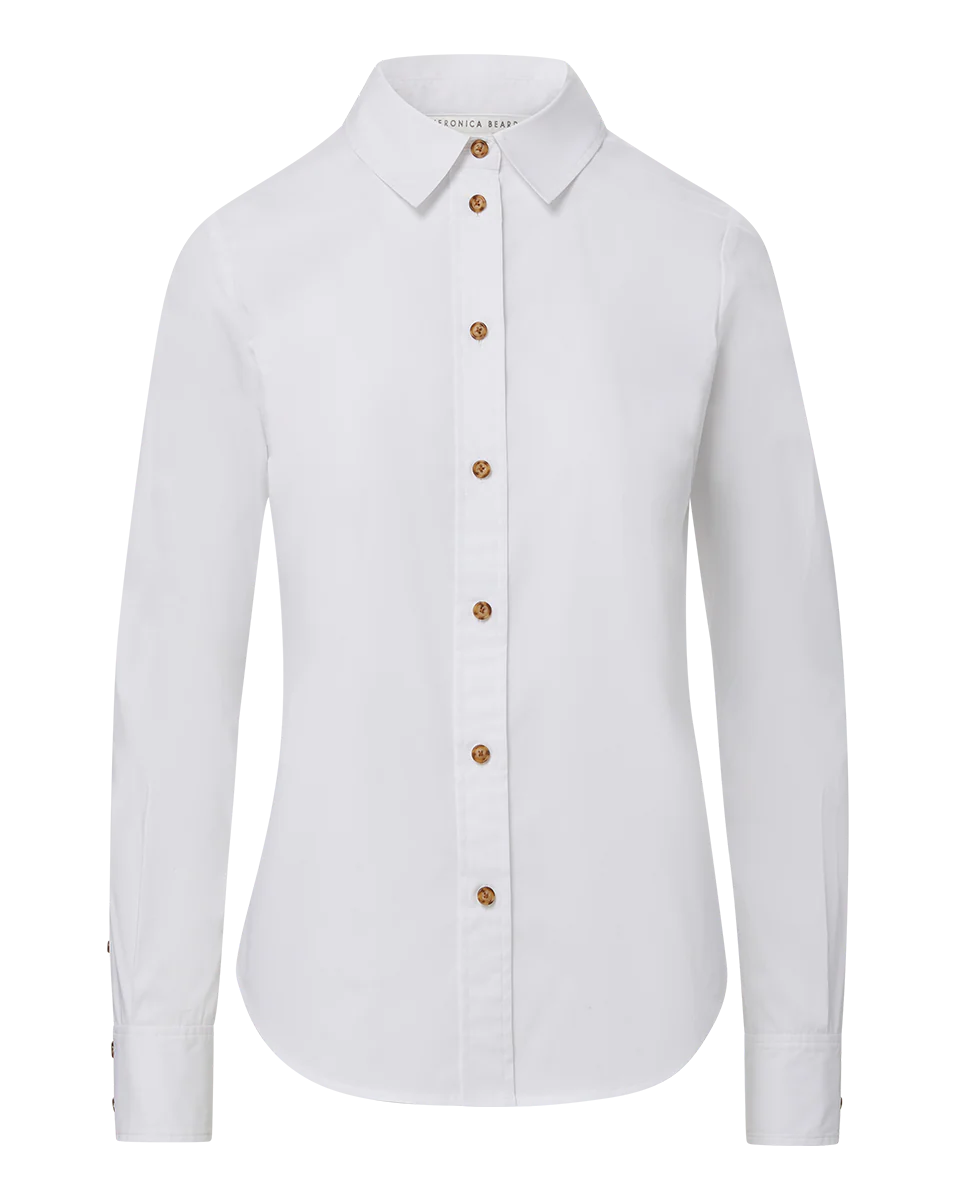 Libby Poplin Button-Down Shirt