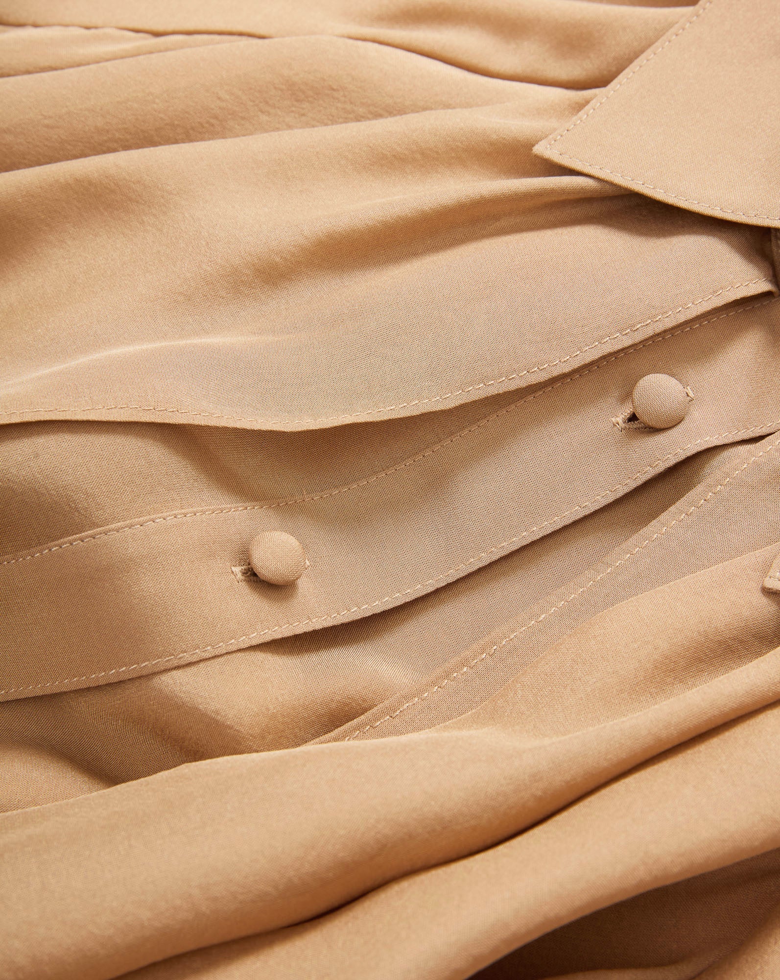 Demaris Ruffled Button-Down Blouse