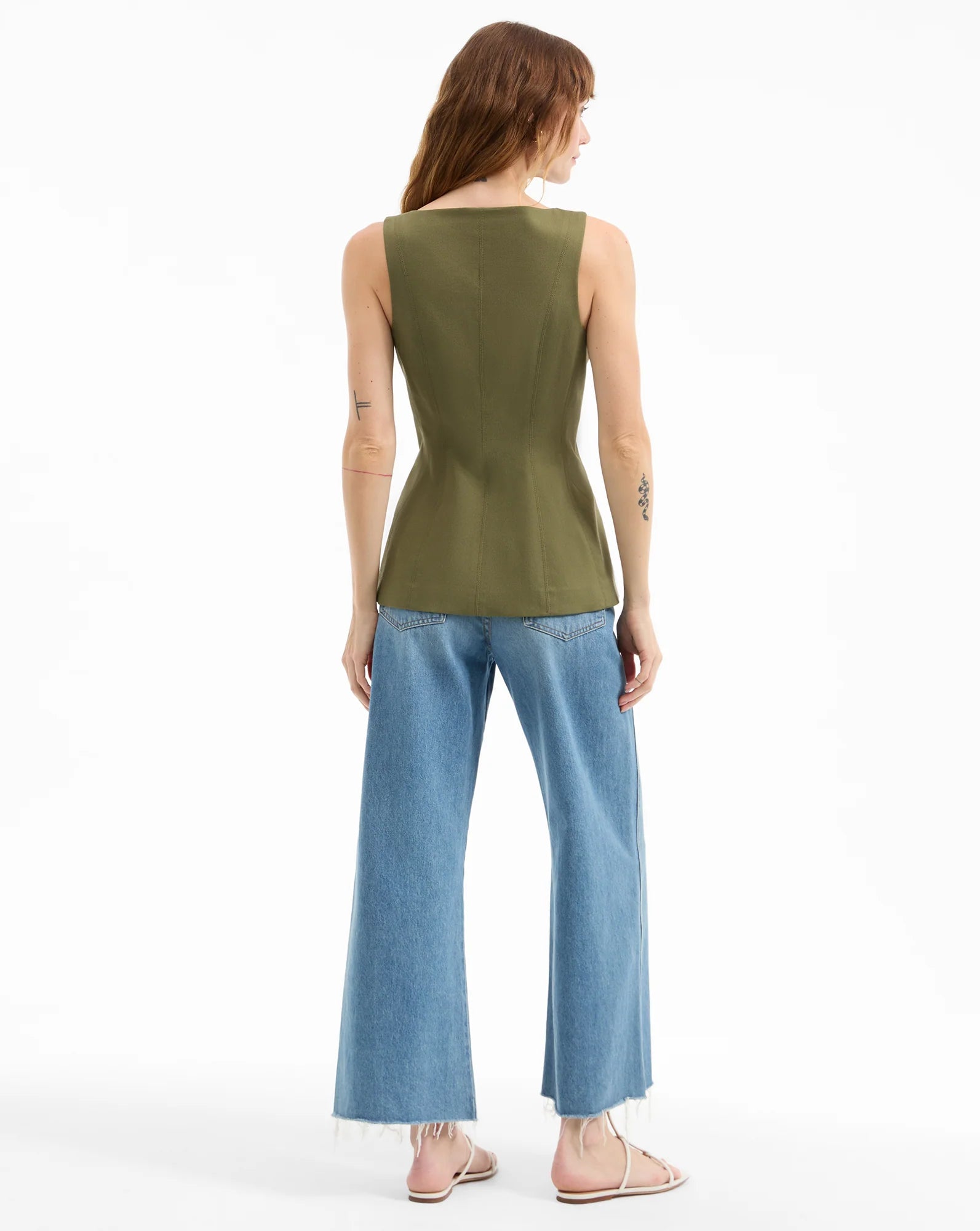 Avalina Button-Up Vest