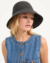 Felix Raffia Straw Bucket Hat