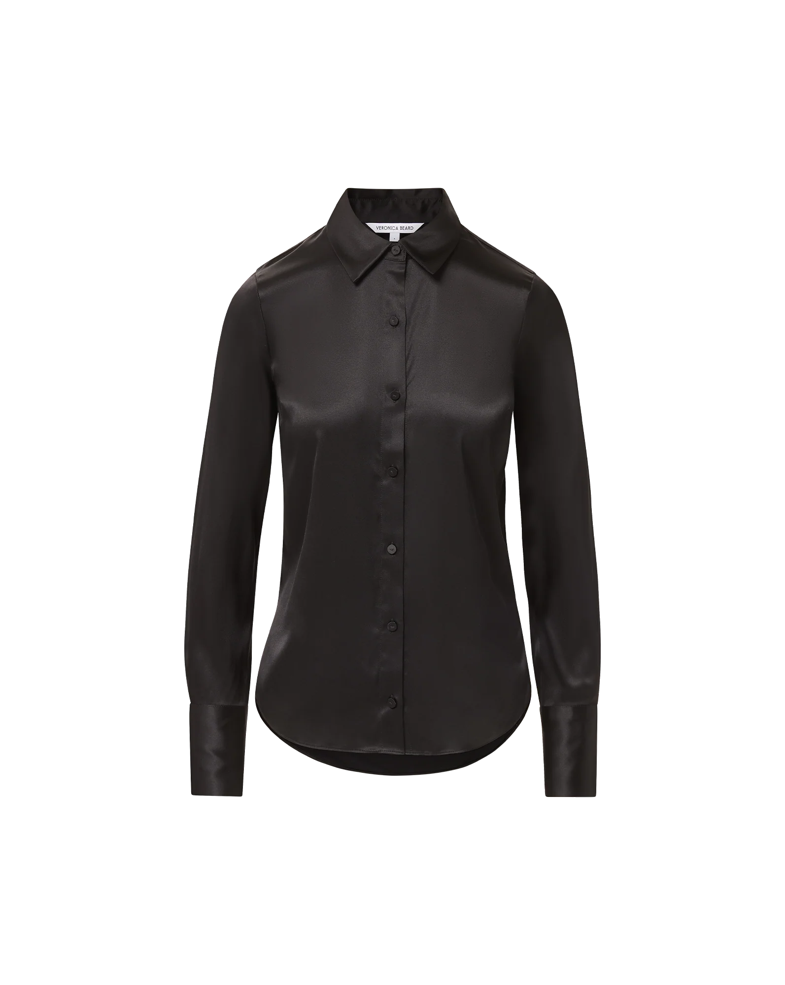 Monique Silk Button-Down Shirt