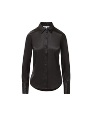 Monique Silk Button-Down Shirt