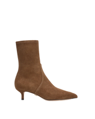 Lisa Stretch Kitten-Heel Ankle Boot