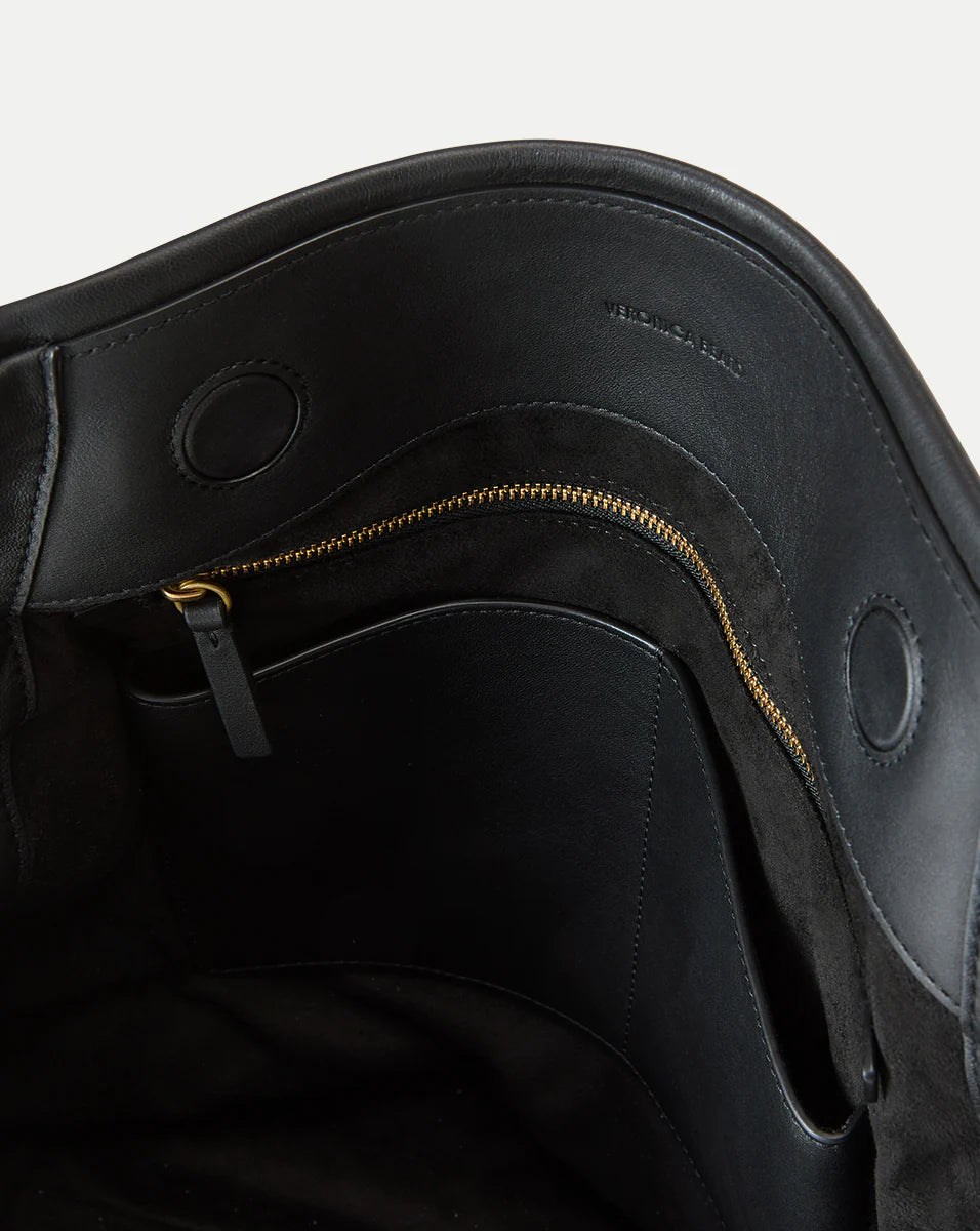 Veronica Beard Leather Slouch Bag