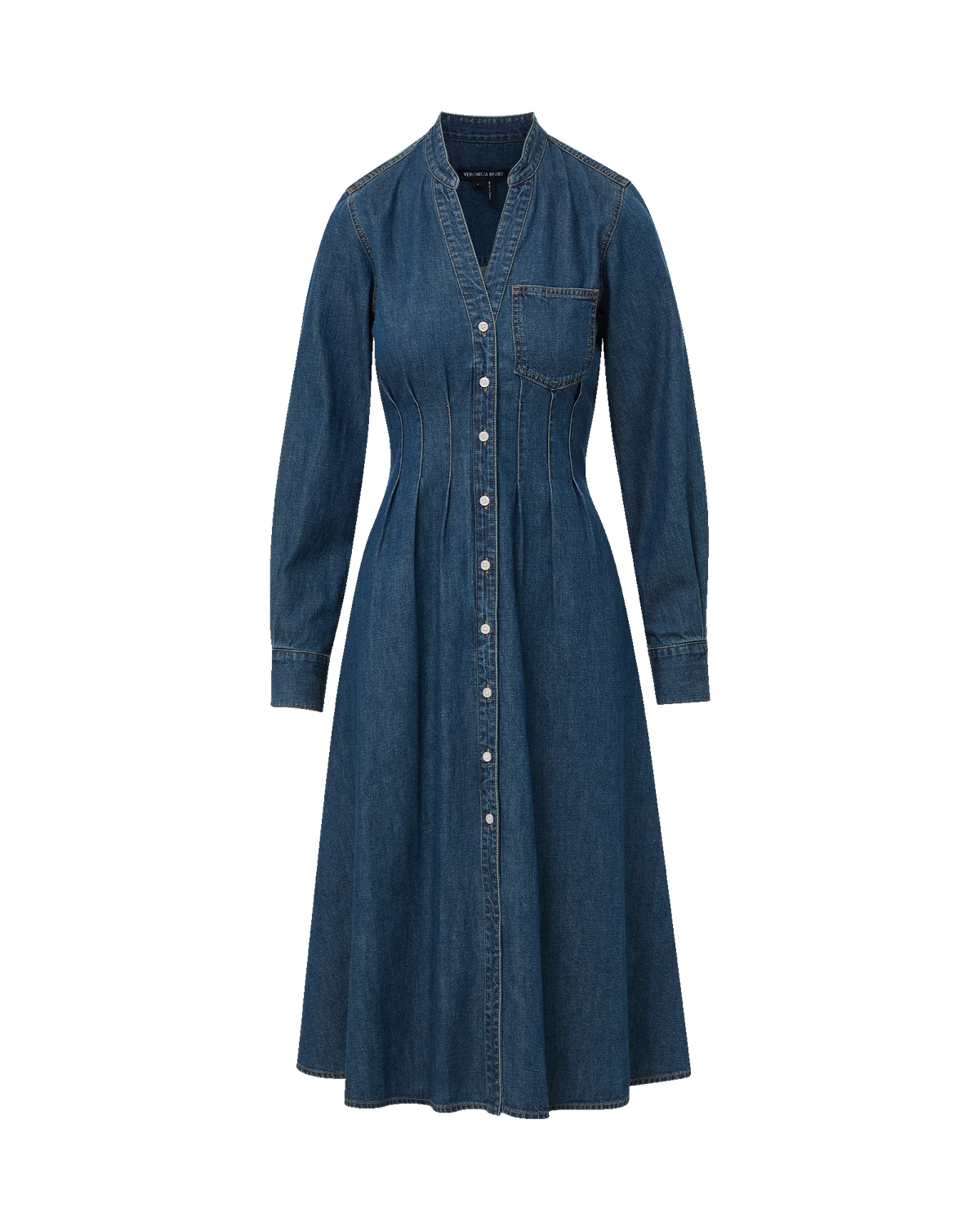 Arcadia Denim Shirtdress