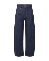 Ryder Adjustable Button Hem Barrel Jean