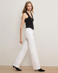 Crosbie Slim Wide-Leg Jean