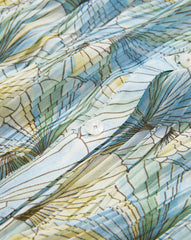 Fennel Pleated Button-Down