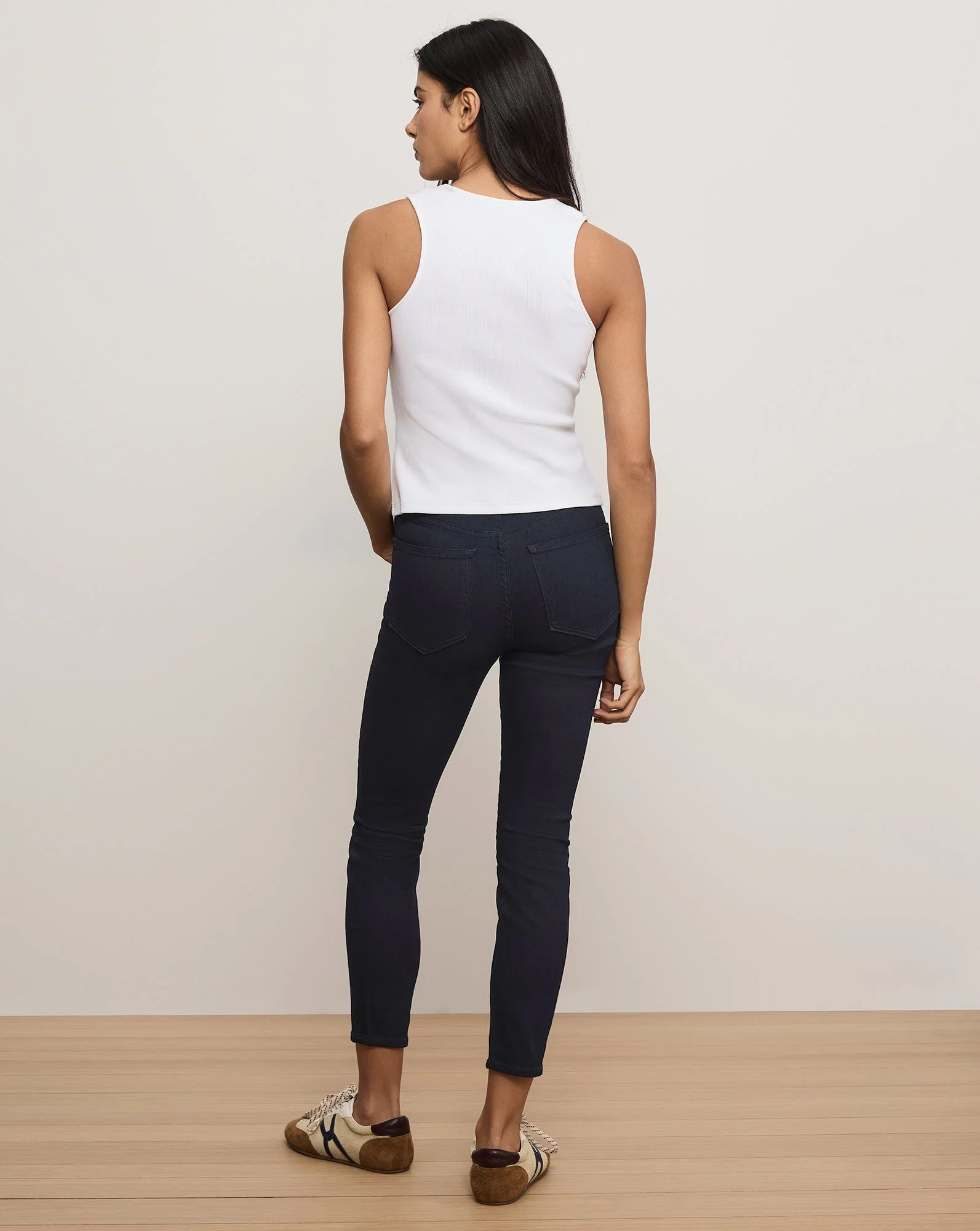 Hoorne Button-Down Tank Top