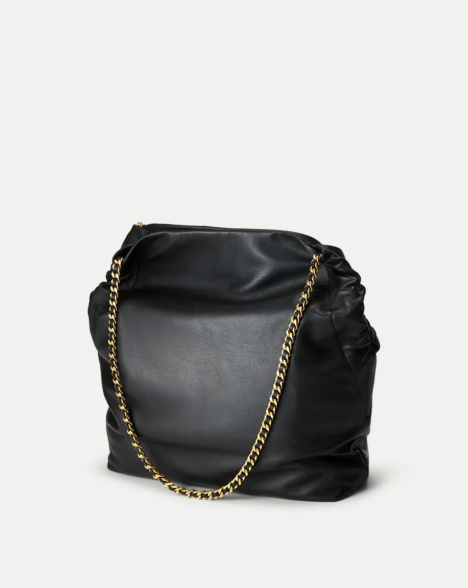 Veronica Beard Leather Slouch Bag