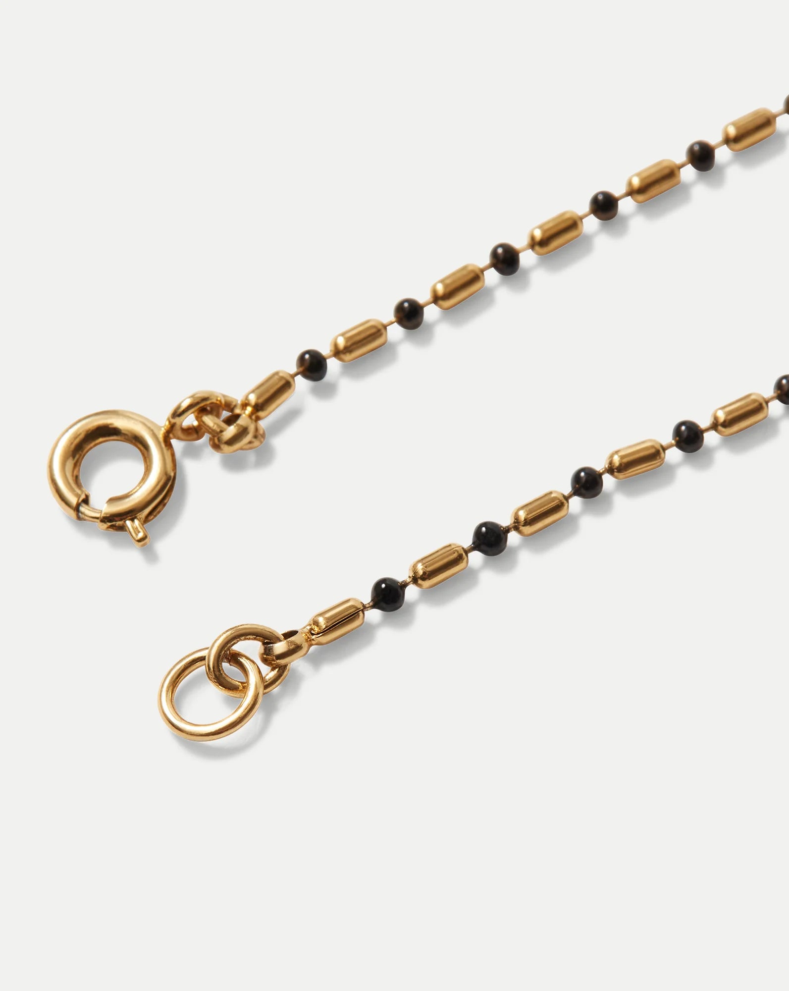 Enamel Bead Chain Anklet