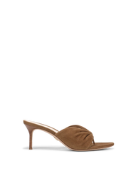 Tullia Suede Mid-Heel Sandal