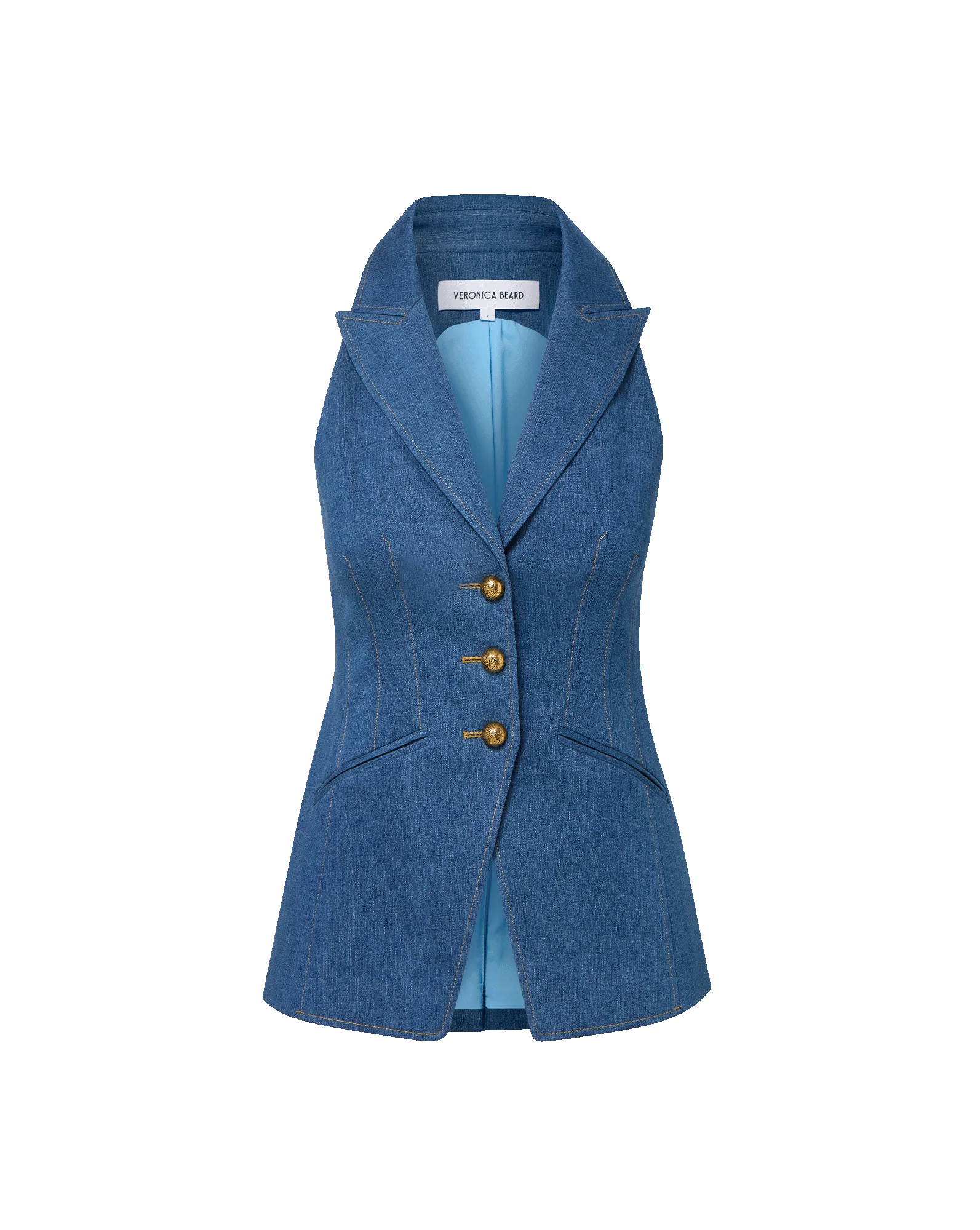 Costa Denim Vest