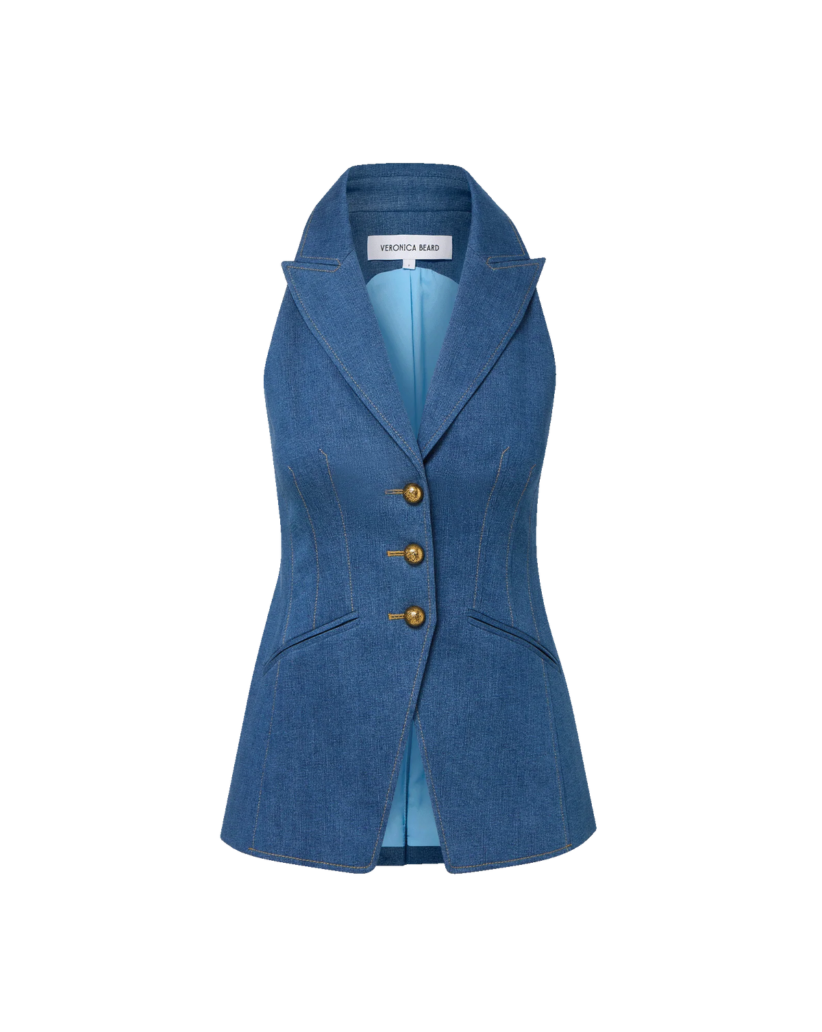Costa Denim Vest
