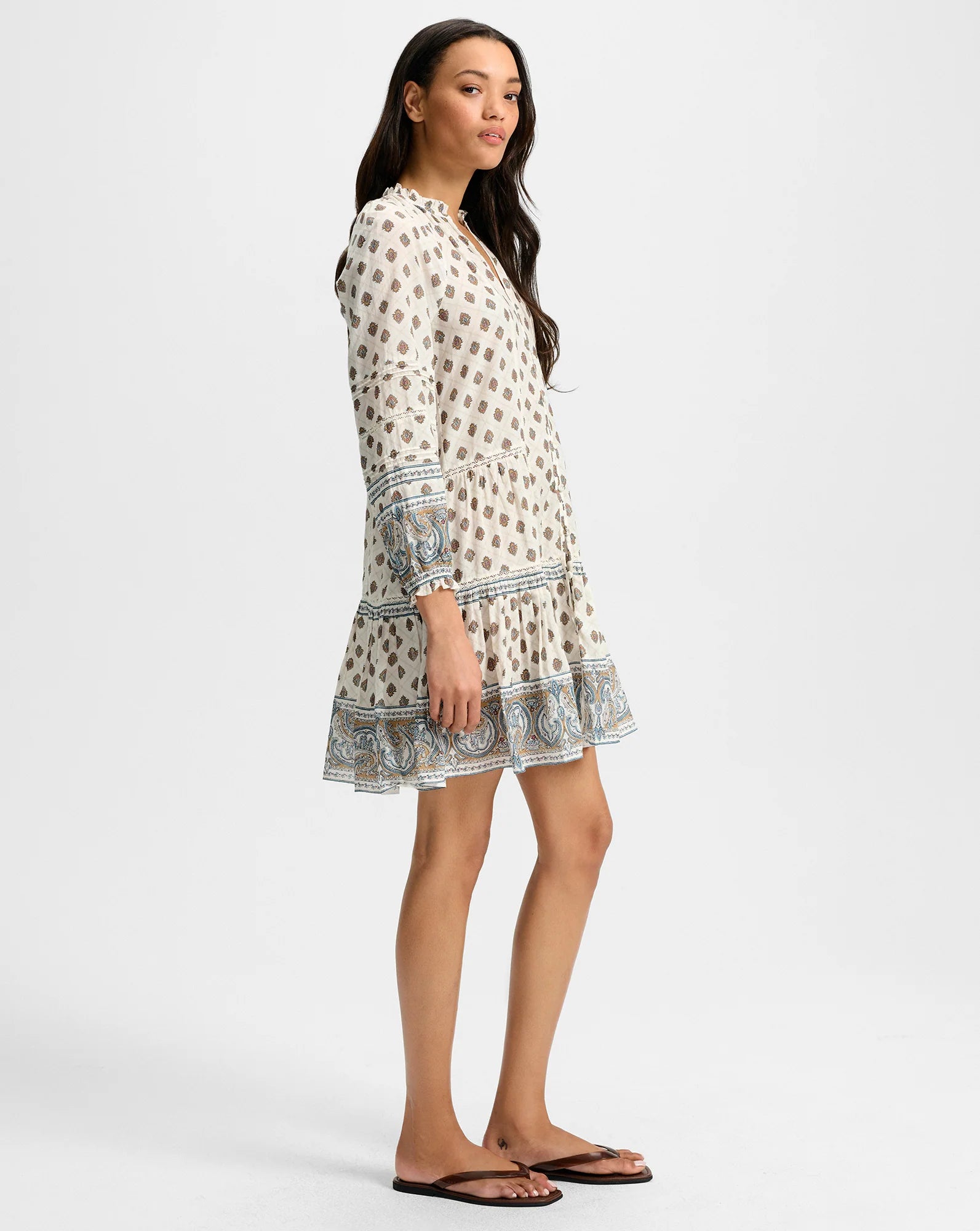 Belissa Paisley Mini Dress