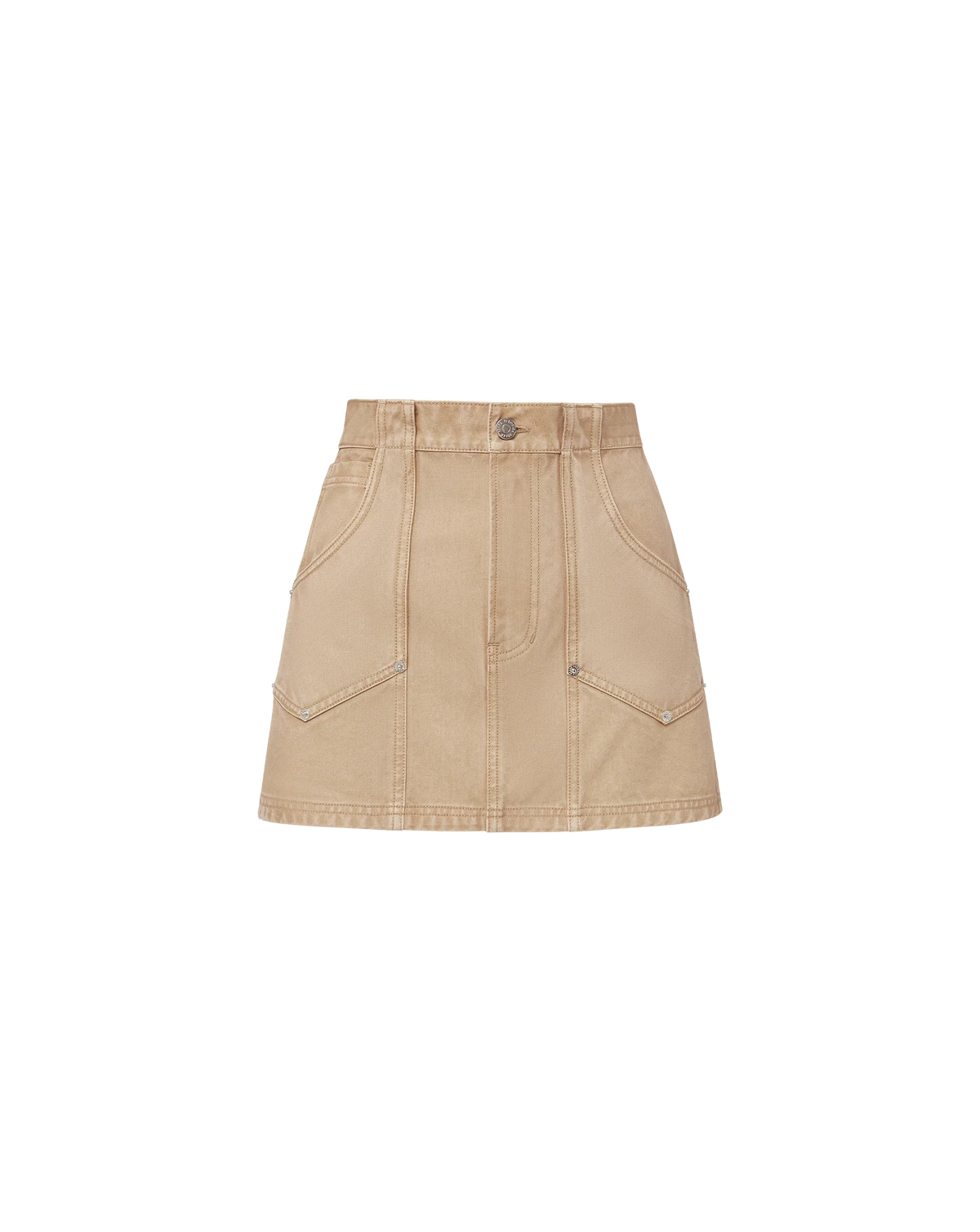 Stelene Denim Mini Skirt