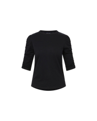 Waldorf Ruched-Sleeve T-Shirt