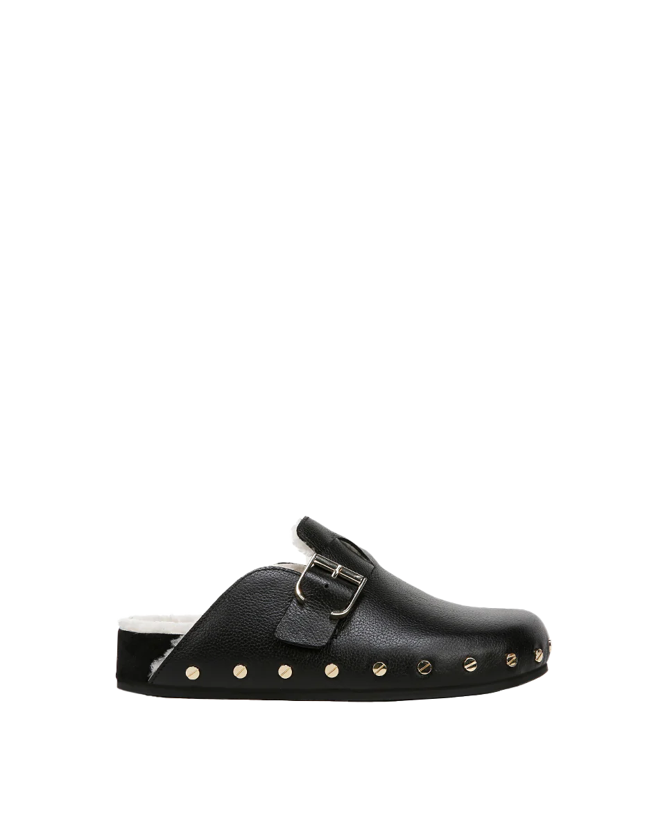 Fern Shearling Clog