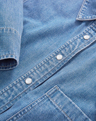 Spruce Denim Button-Down Shirt