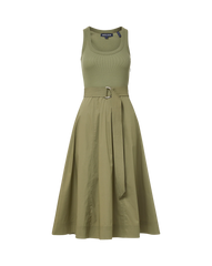Ennis Belted Midi Dress