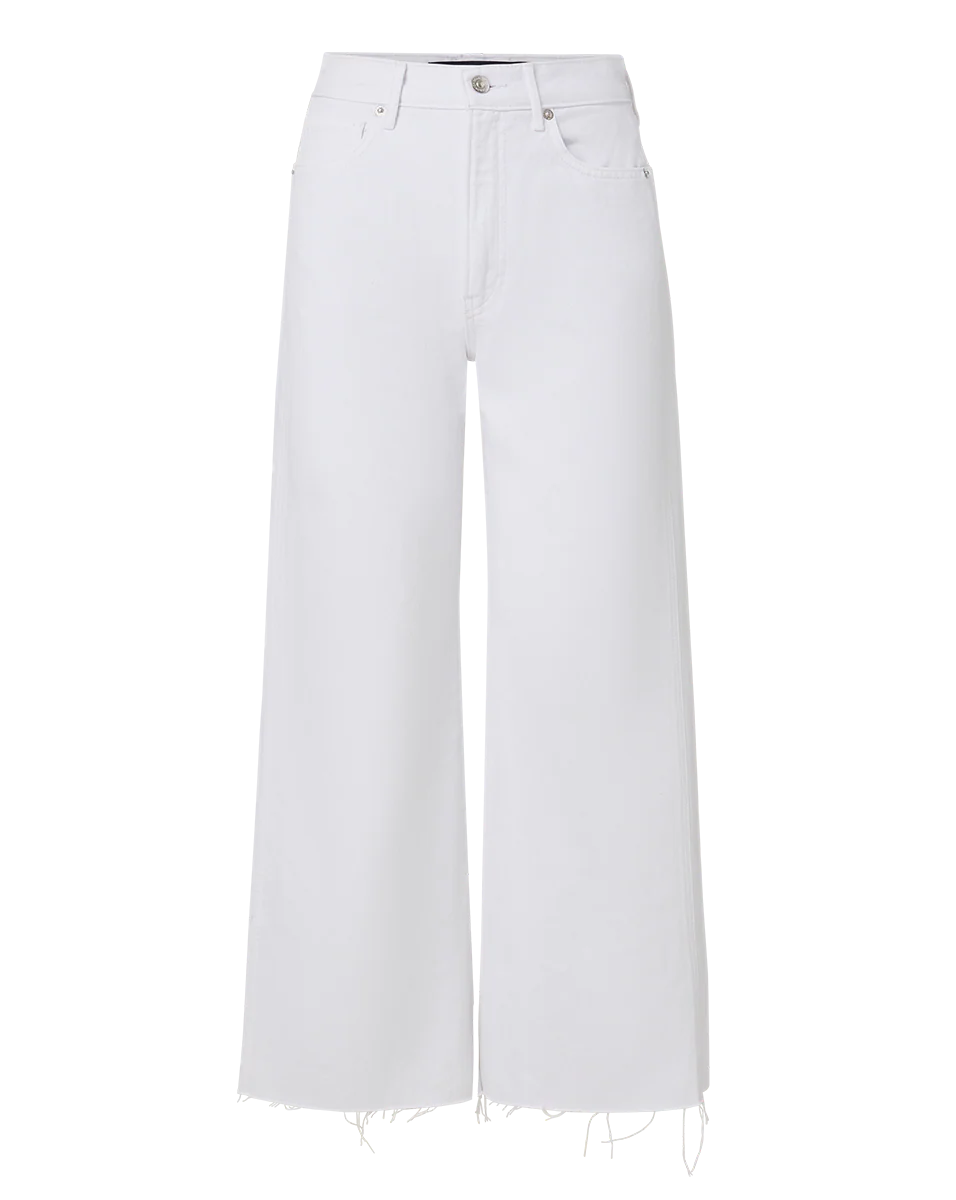 Taylor Cropped Wide-Leg Jean