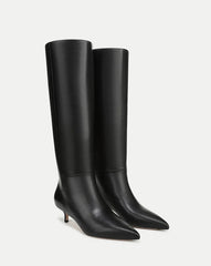 Lisa Kitten-Heel Boot | Wide-Calf
