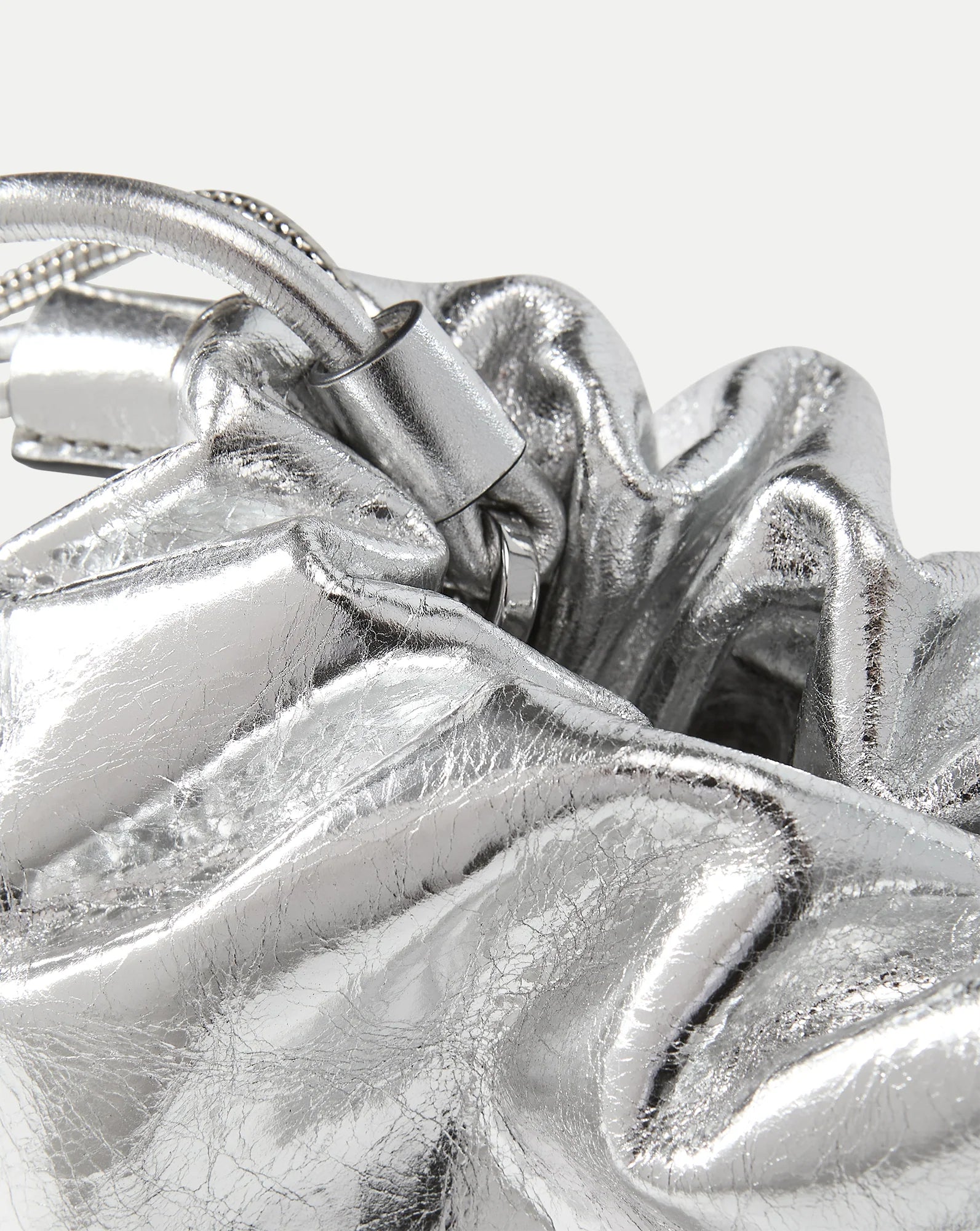 Small Metallic Veronica Beard Stash Bag