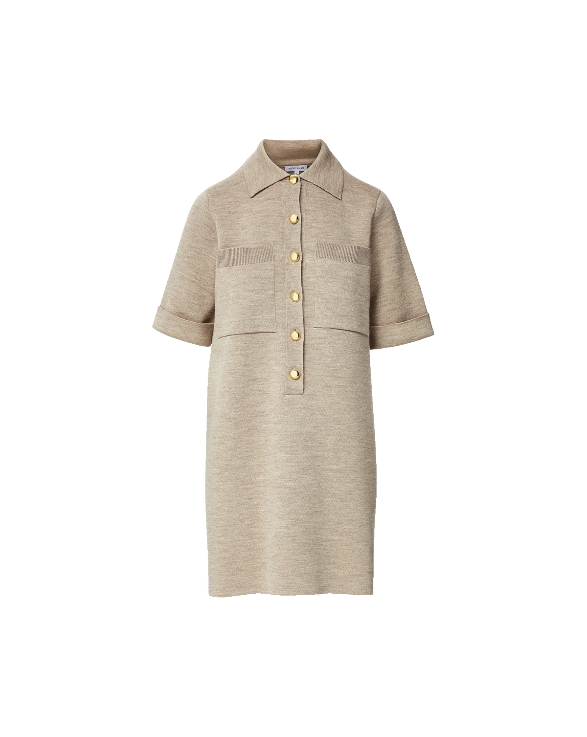 Madden Merino Wool Mini Shirtdress